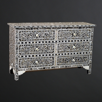 Side Board With 6 Drawers